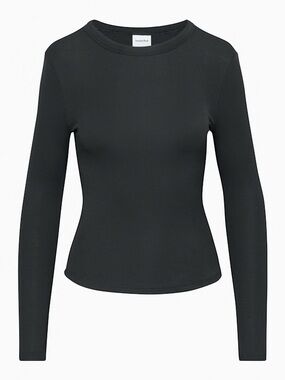 Aritzia Community/Sunday Best Bliss Hip Longsleeve in Black